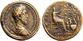 Commodus Æ Medallion.
