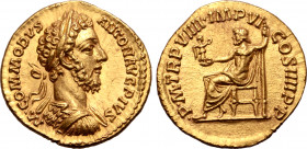 Commodus AV Aureus.