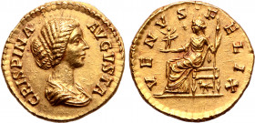 Crispina (wife of Commodus) AV Aureus.
