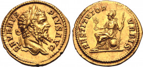 Septimius Severus AV Aureus.