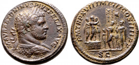 Caracalla Æ Sestertius.