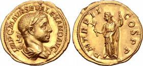 Severus Alexander AV Aureus