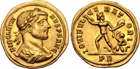 Diocletian AV Aureus.