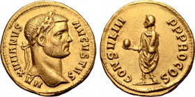 Maximian AV Aureus.