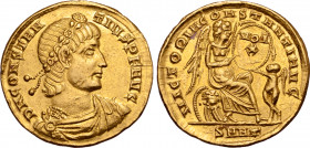 Constantius II AV Solidus.