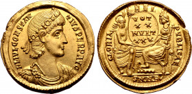 Constantius II AV Solidus.