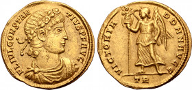 Constantius II AV Solidus.