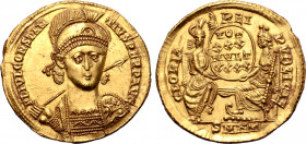 Constantius II AV Solidus.