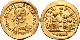 Basiliscus and Marcus AV Solidus.