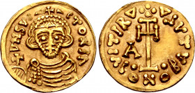 Lombards, Beneventum. Arichis II AV Tremissis.