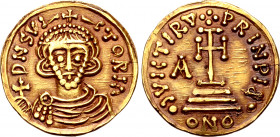 Lombards, Beneventum. Arichis II AV Solidus.