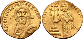 Justinian II AV Solidus.