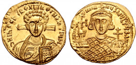 Justinian II AV Solidus.