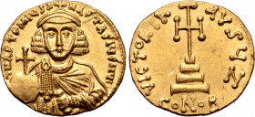 Anastasius II Artemius AV Solidus.