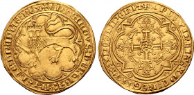 Anglo-Gallic, Edward III AV Léopard d'or.