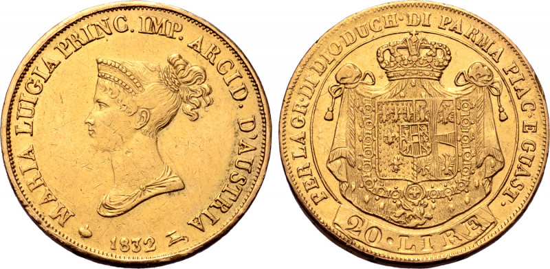 Italian States, Parma, Piacenza e Guastalla (Parma, Piacenza and Guastalla, Duch...