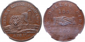 Sierra Leone, British Colonial. Sierra Leone Company CU Proof One Dollar.