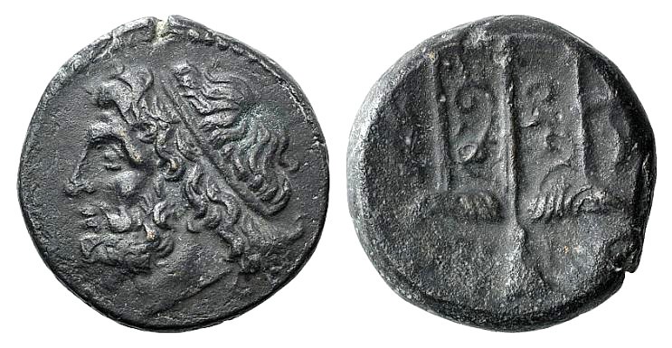 Sicily, Syracuse. Hieron II (274-216 BC). Æ (18mm, 6.23g, 7h), c. 263-218 BC. He...