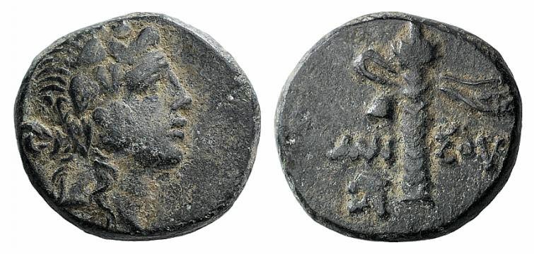 Pontos, Amisos, c. 105-85 BC. Æ (15mm, 4.23g, 12h). Struck under Mithradates VI....