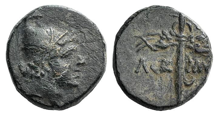 Pontos, Amisos, c. 105-85 BC. Æ (12mm, 2.18g, 12h). Struck under Mithradates VI....