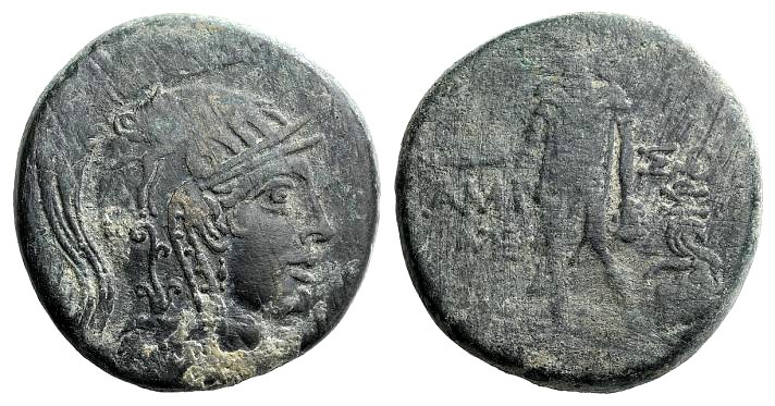 Pontos, Amisos, c. 85-65 BC. Æ (29mm, 19.26g, 12h). Struck under Mithradates VI....
