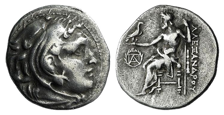 Ionia, Erythrai, c. 290-275 BC. AR Drachm (19.5mm, 4.12g, 11h). In the name and ...