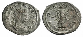 Gallienus (253-268). Antoninianus (22mm, 3.83g, 12h). Mint of Asia. Radiate and cuirassed bust r. R/ Diana Lucifera standing r., holding torch. RIC V ...