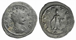 Claudius II (268-270). Antoninianus (22mm, 3.65g, 6h). Antioch, 268-270. Radiate, draped and cuirassed bust r. R/ Hercules standing facing, head turne...