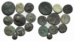 Lot of 10 Greek Æ coins, to be catalog. LOT SOLD AS IS, NO RETURN