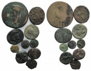 Lot of 10 Greek, Roman and Byzantine Æ coins, to be catalog. LOT SOLD AS IS, NO RETURN