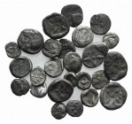 Lot of 25 Greek AR Fractions, to be catalog. Lot sold as is, no return