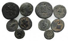 Lot of 5 Greek Æ coins, to be catalog. Lot sold as is, no return