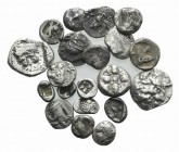 Lot of 19 Greek AR Fractions, to be catalog. Lot sold as is, no return