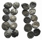 Lot of 10 Greek AR Fractions, to be catalog. Lot sold as is, no return