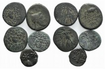 Lot of 5 Greek Æ coins, to be catalog. Lot sold as is, no return