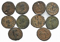 Lot of 5 Roman Imperial Æ coins, to be catalog. Lot sold as is, no return