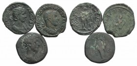 Lot of 3 Roman Imperial Æ coins, to be catalog. Lot sold as is, no return