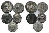 Lot of 5 Roman Imperial AR Denarii. Lot sold as is, no return