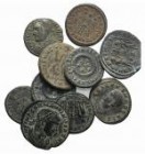 Lot of 10 Roman Imperial Æ coins, to be catalog. Lot sold as is, no return