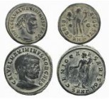 Lot of 2 Roman Imperial Æ coins, to be catalog. Lot sold as is, no return