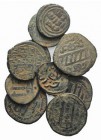Lot of 10 Islamic Æ coins. Lot sold as is, no return