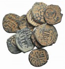 Lot of 10 Islamic Æ coins. Lot sold as is, no return