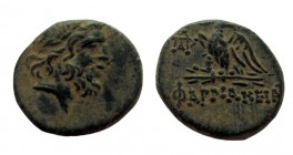 Bronze Æ
Pontos, Amisos, Zeus / Eagle
19 mm, 8,20 g