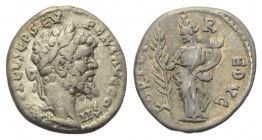 Denarius AR
Septimius Severus (193-211), Emessa, IMP CAE L SEP SEV PERT AVG COS II / FORTVN REDVC, Fortuna
17 mm, 3,25 g
RIC 383