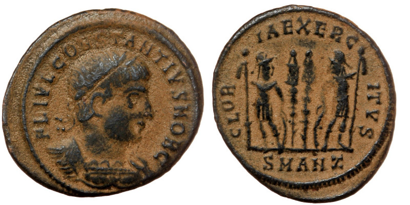 Follis Æ
Constantius II (324-337), AE, FL IVL CONSTANTIVS NOB C, laureate cuira...