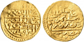 Ottoman Empire. Sulayman I Qanuni ('the Lawgiver'), AH 926-974 / AD 1520-1566. Sultani, Cairo (Misr), AH 926 = AD 1520
20 mm, 3,50 g