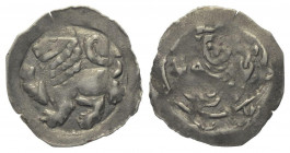 Pfennig AR
Bayern, Nürnberg, c. 1240-1268, 19 mm. 0,68 g
Erlanger 67