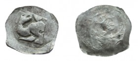 Pfennig AR
Austria, Albrecht II, Drache
15 mm, 0,59 g
Szego 160