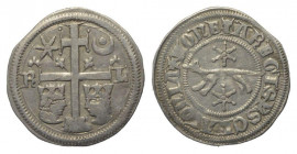 Denier AR
Hungary, Slavonia, Ladislaus IV (1272 – 1290)
15 mm, 0,77 g
Unger Sz 15