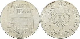 100 Schilling AR
Austria, 700 Jahre Dom zu Wiener Neustadt, Vienna, 1979
12g